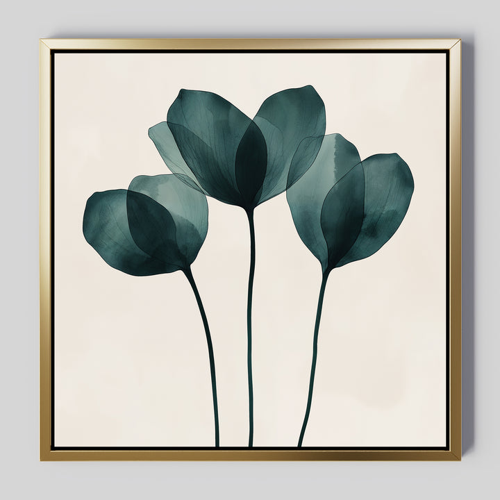 Leafy Balance Canvas Art