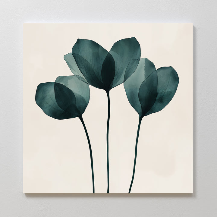 Leafy Balance Canvas Art