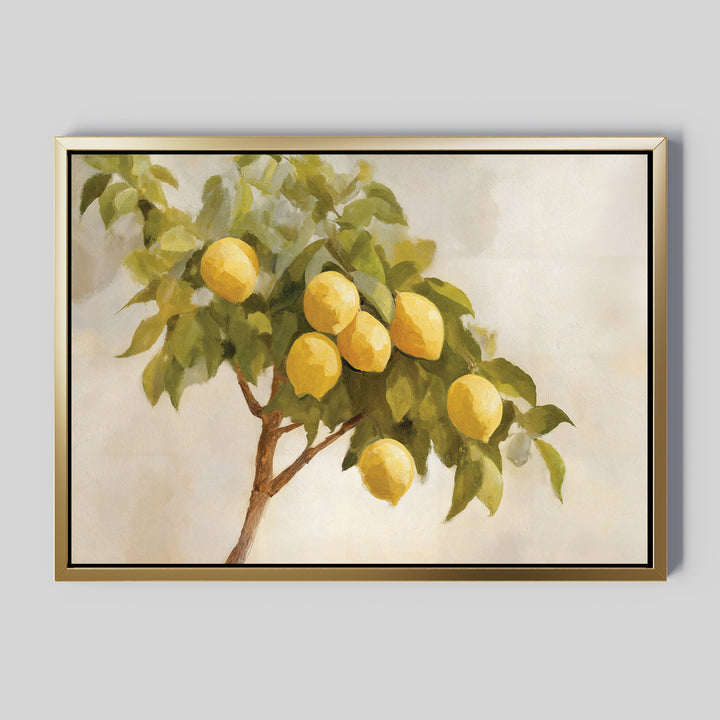 Lemon Essence Canvas Art