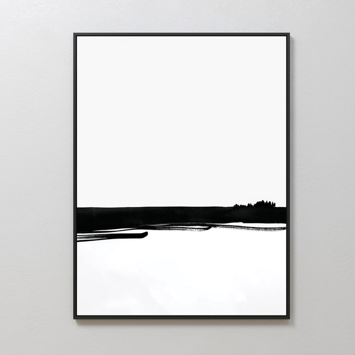 Linear Landscape Abstract Canvas Art