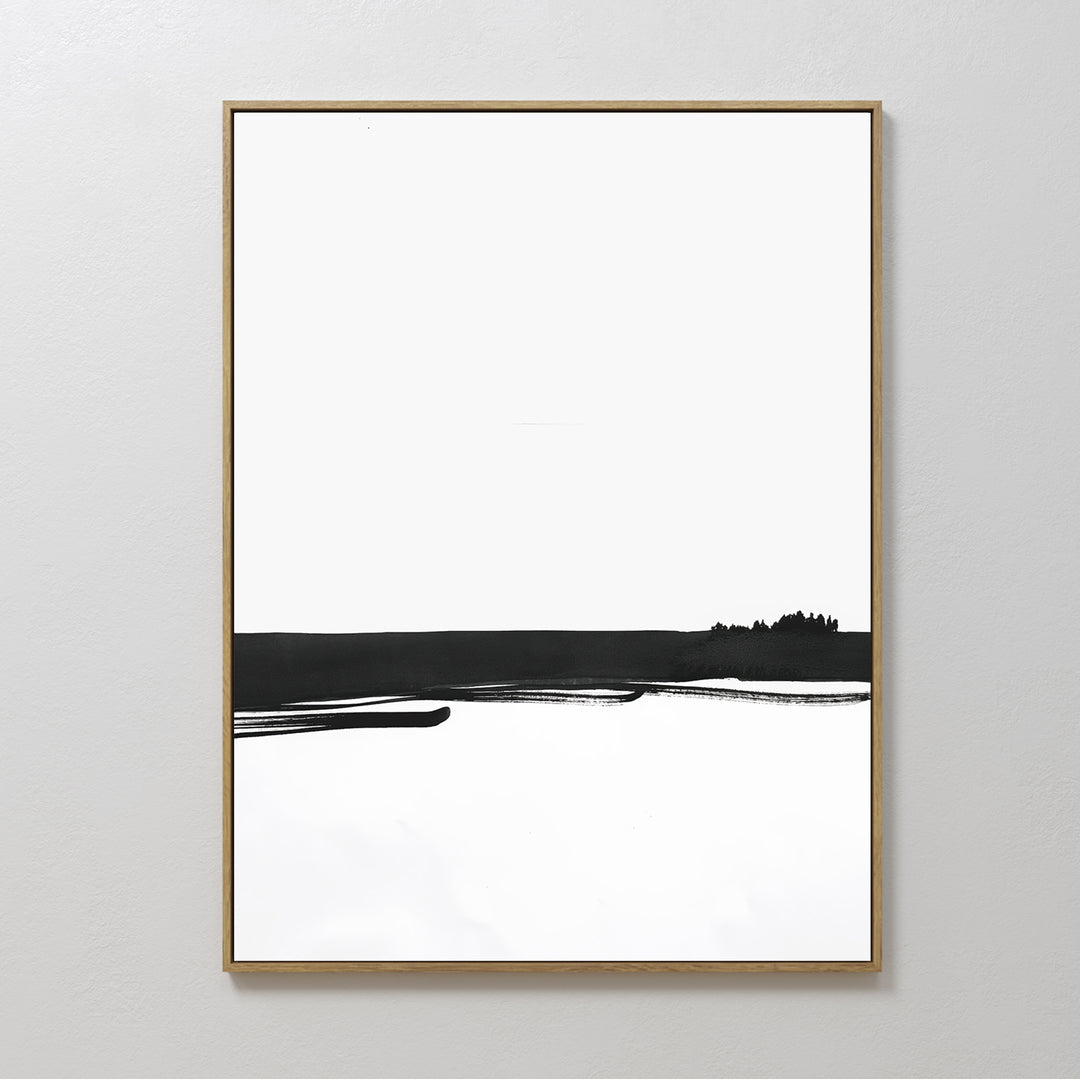 Linear Landscape Abstract Canvas Art