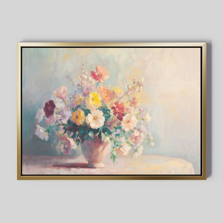 Luminous Bouquet Canvas Art