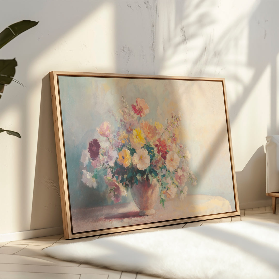 Luminous Bouquet Canvas Art