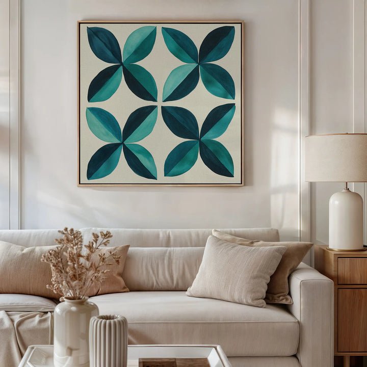 Marine Mosaic Canvas Art