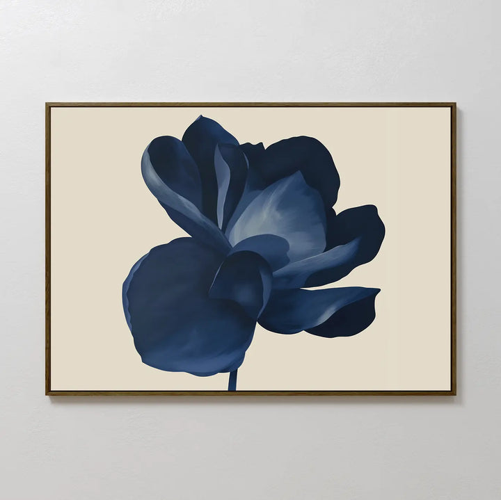 Midnight Bloom Canvas Art – Horizontal