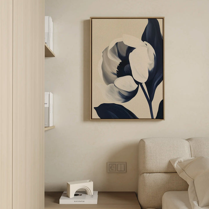 Midnight Tulip Canvas Art