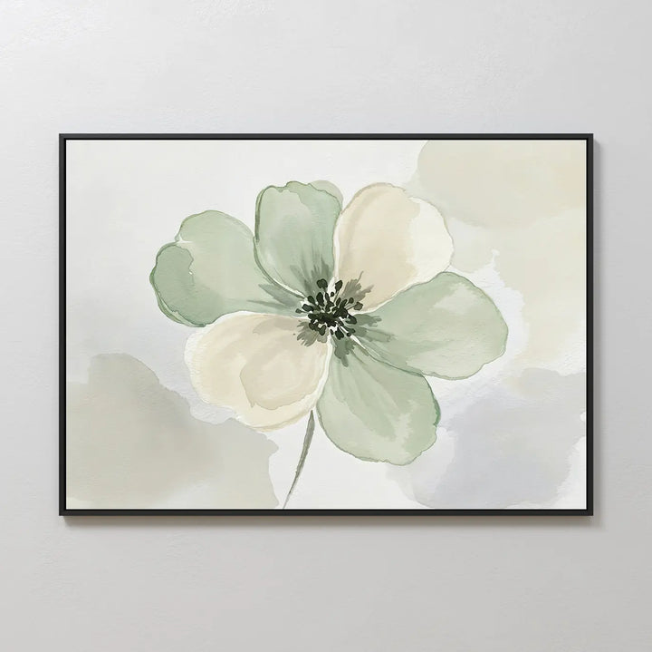 Mint Meadow Canvas Art