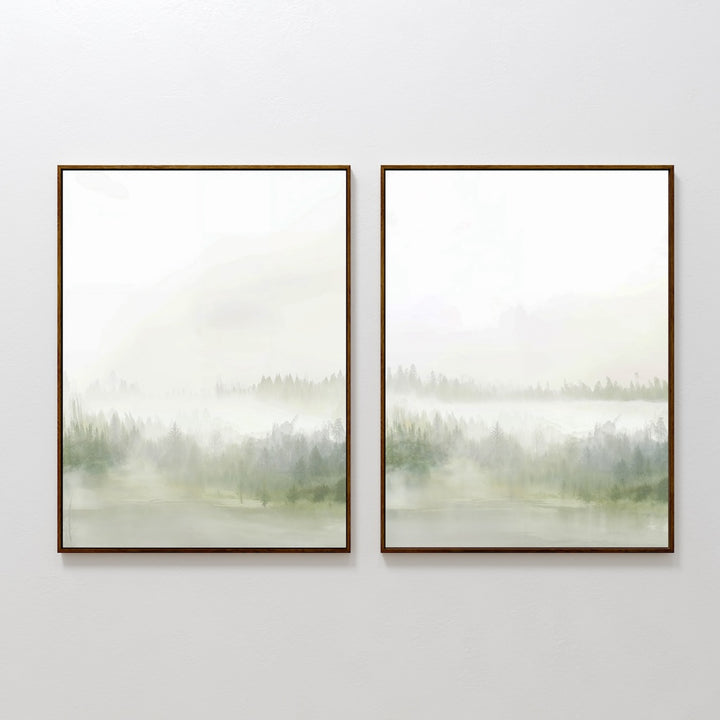 Misty Forest Set of 2