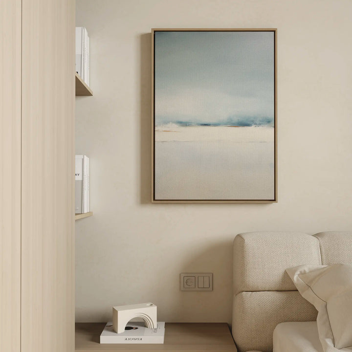 Misty Morning Canvas Art – Vertical