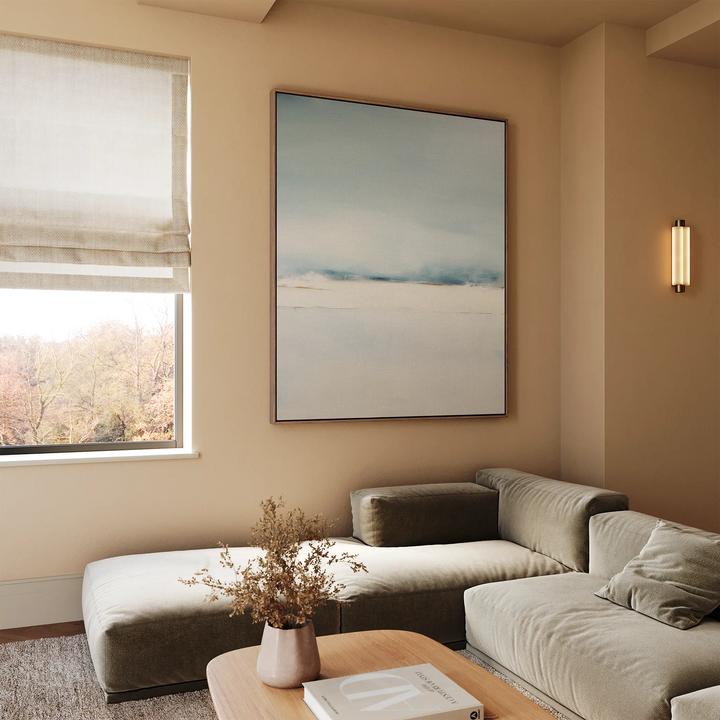 Misty Morning Canvas Art – Vertical