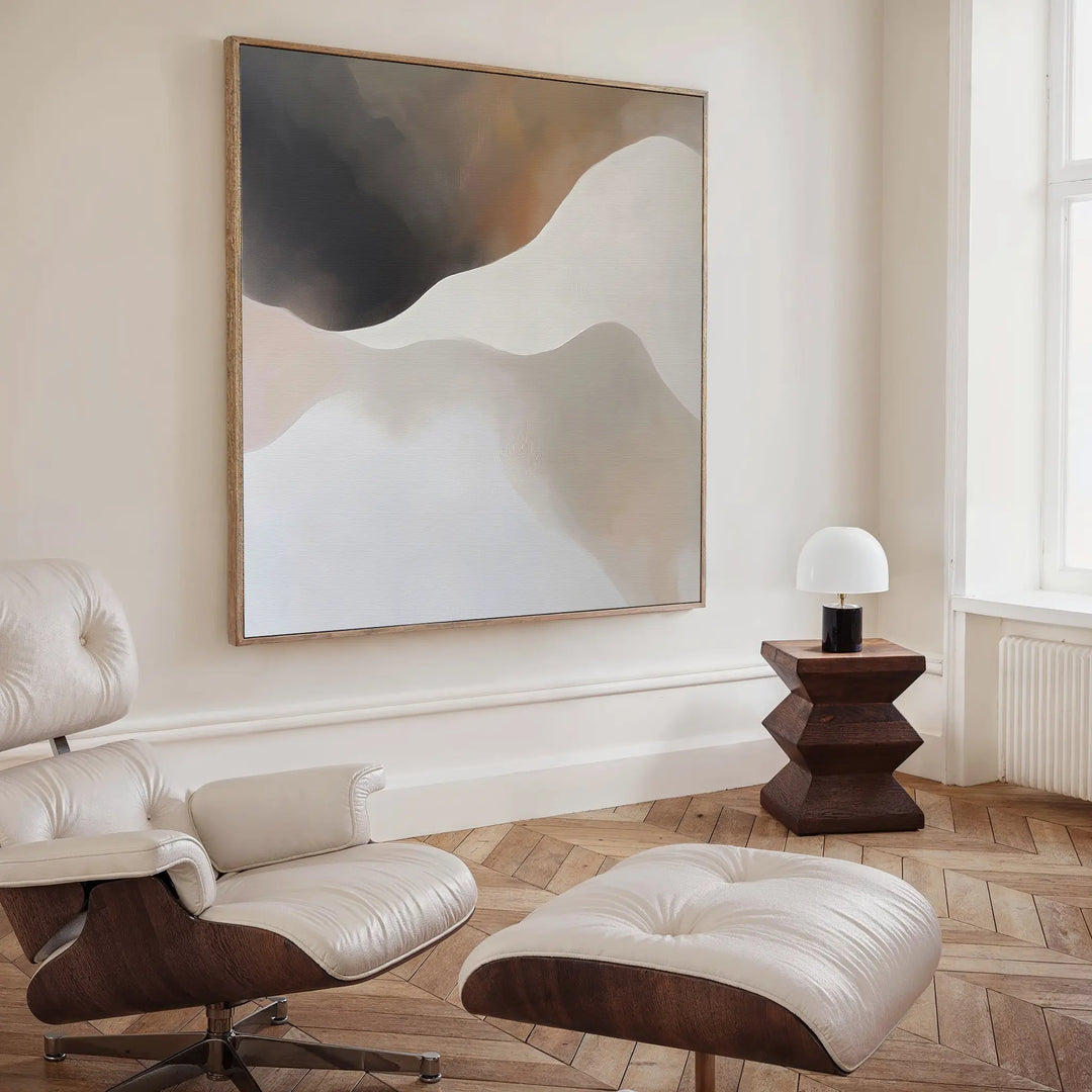 Misty Silhouette Canvas Art