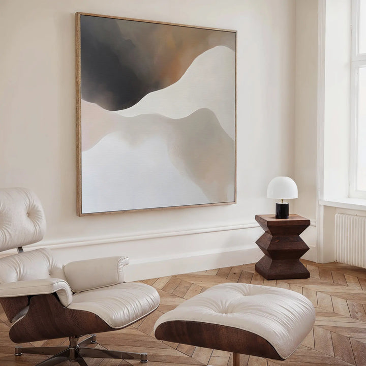Misty Silhouette Canvas Art