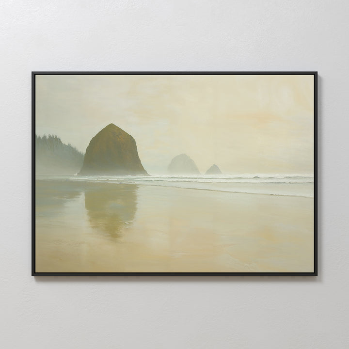 Morning At Cannon Beach Canvas Art