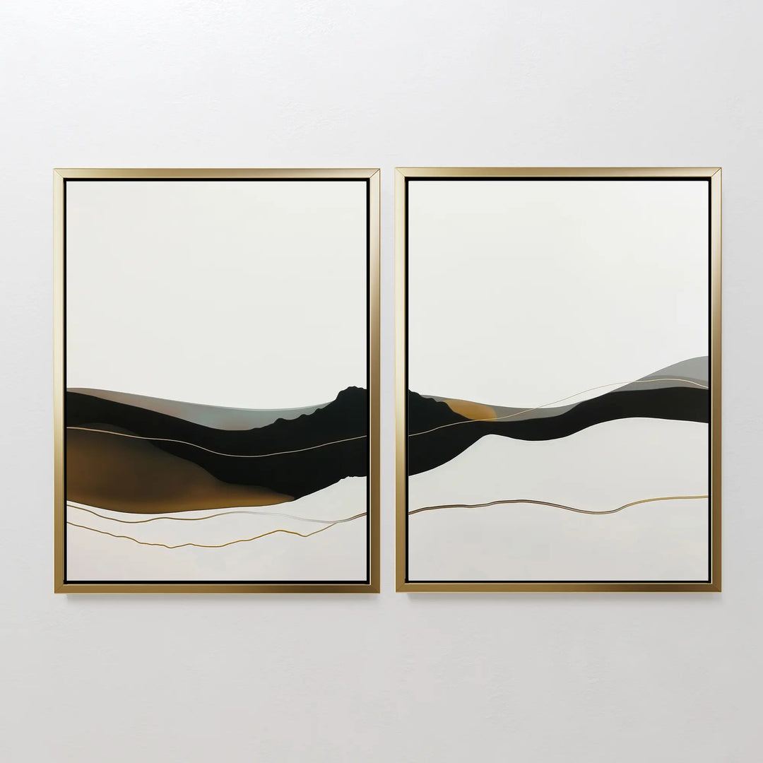 Mountain Contour Set of 2