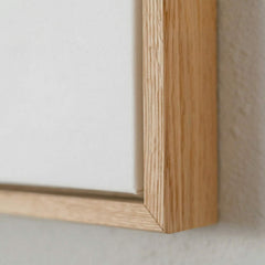 Oak Floating Frame