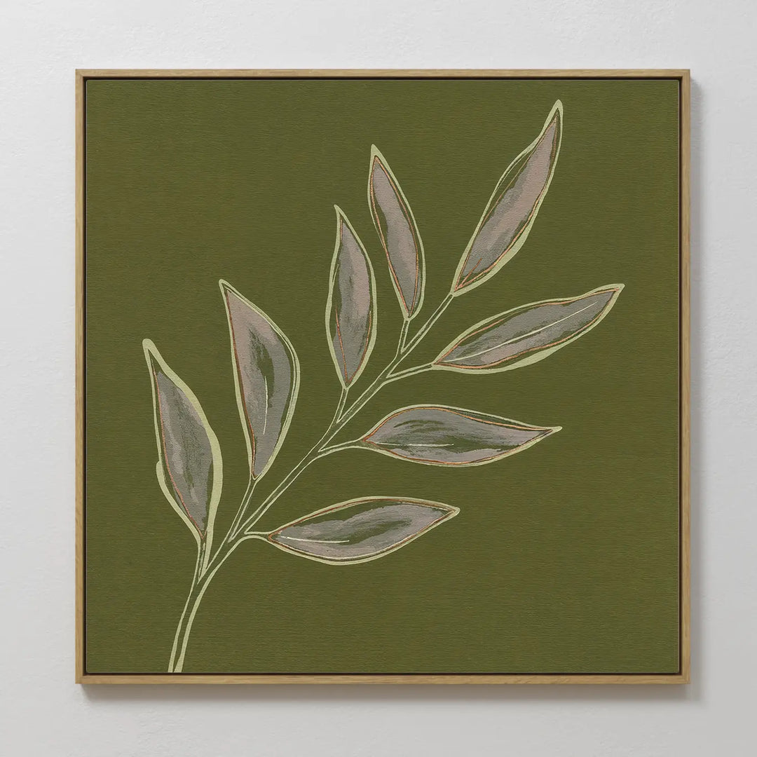 Olive Branch Canvas Art