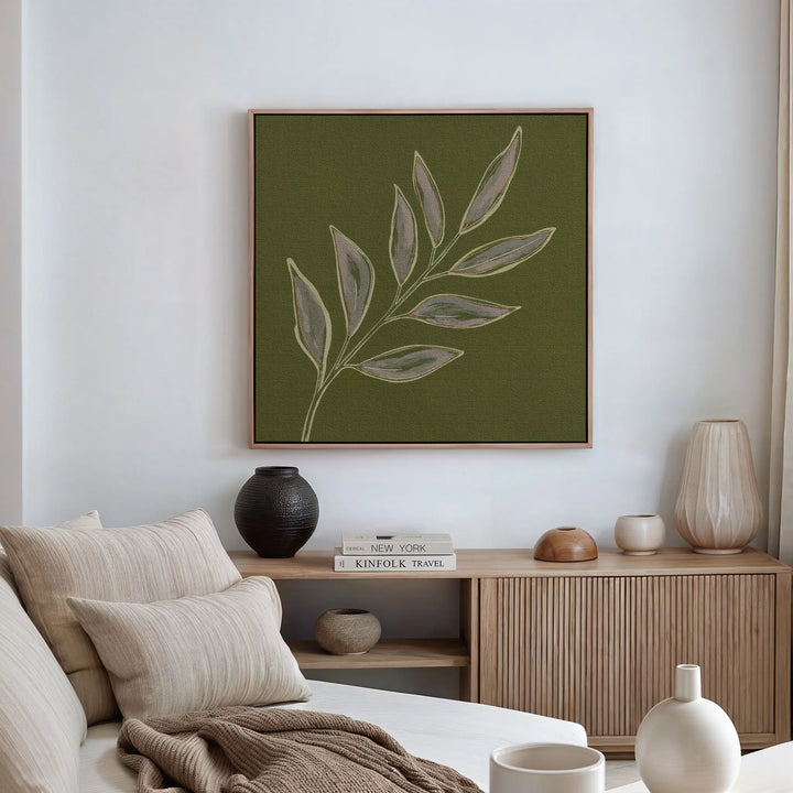 Olive Branch Canvas Art
