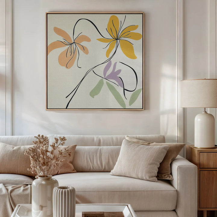Pastel Botanicals Canvas Art