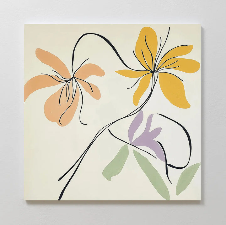 Pastel Botanicals Canvas Art