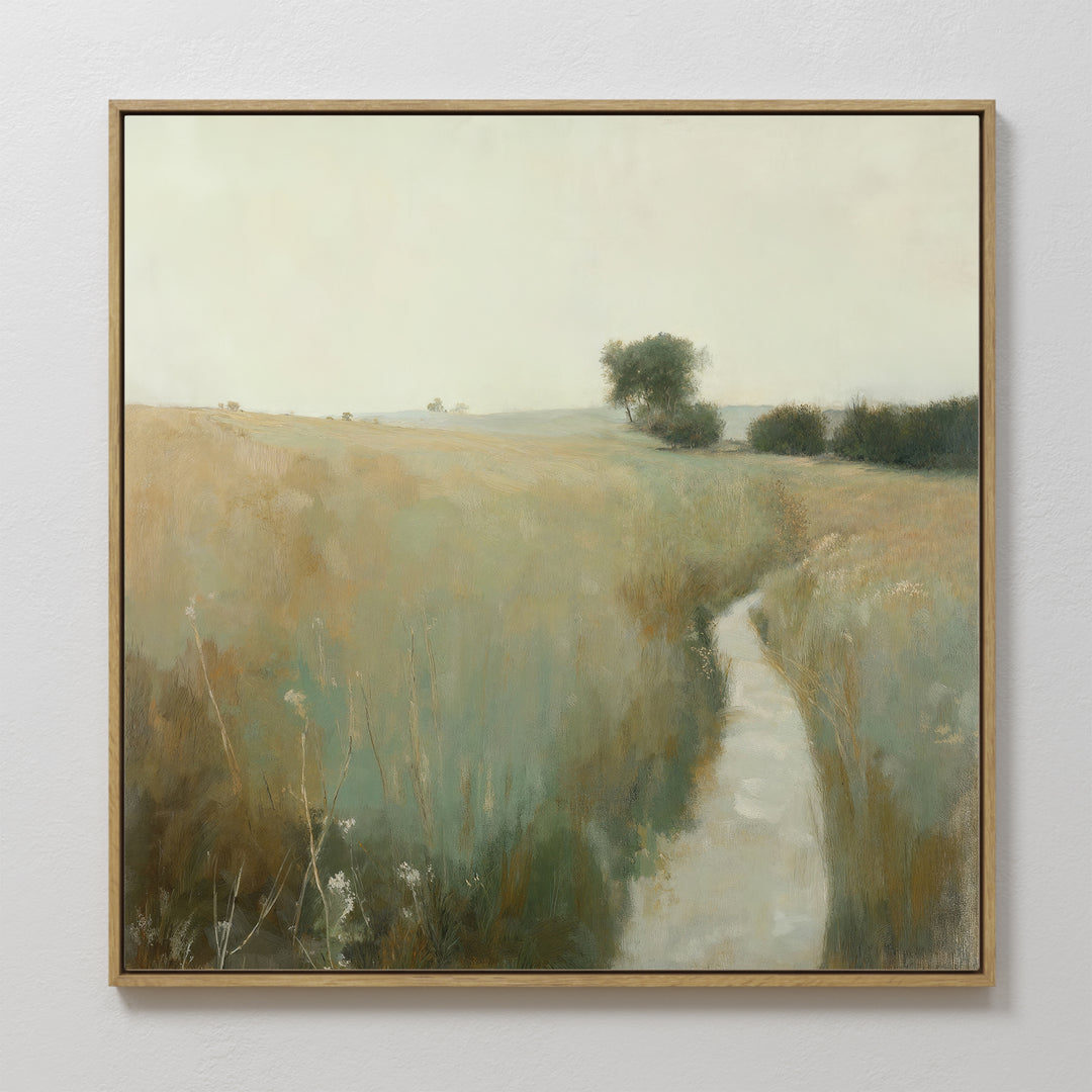 Path Through the Meadow Canvas Art