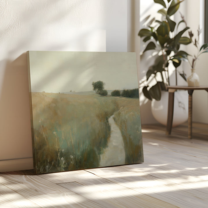 Path Through the Meadow Canvas Art