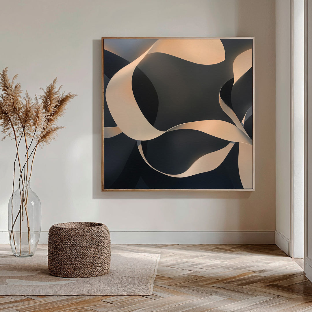 Quiet Division Abstract Canvas Art