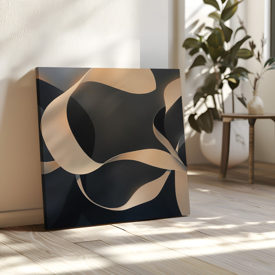 Quiet Division Abstract Canvas Art