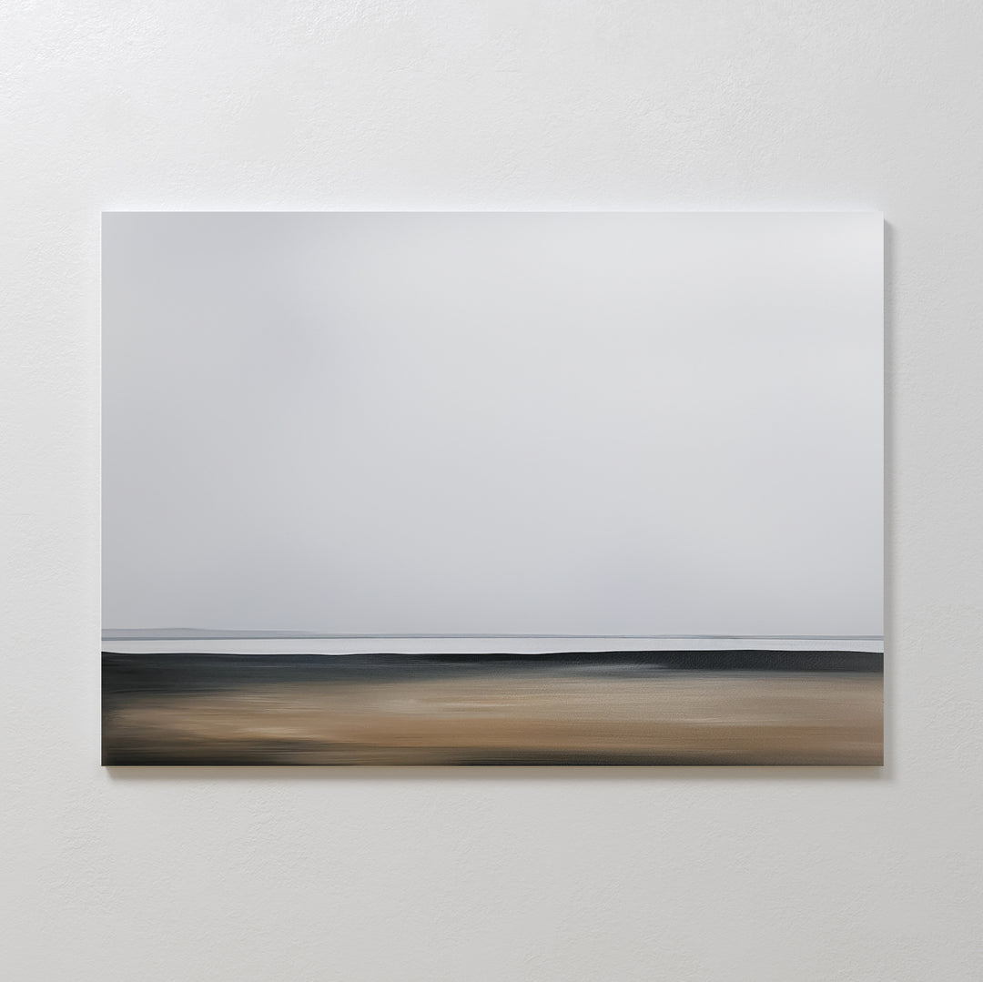 Quiet Plains Abstract Canvas Art