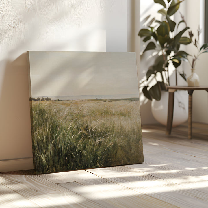 Reeds by the River Canvas Art