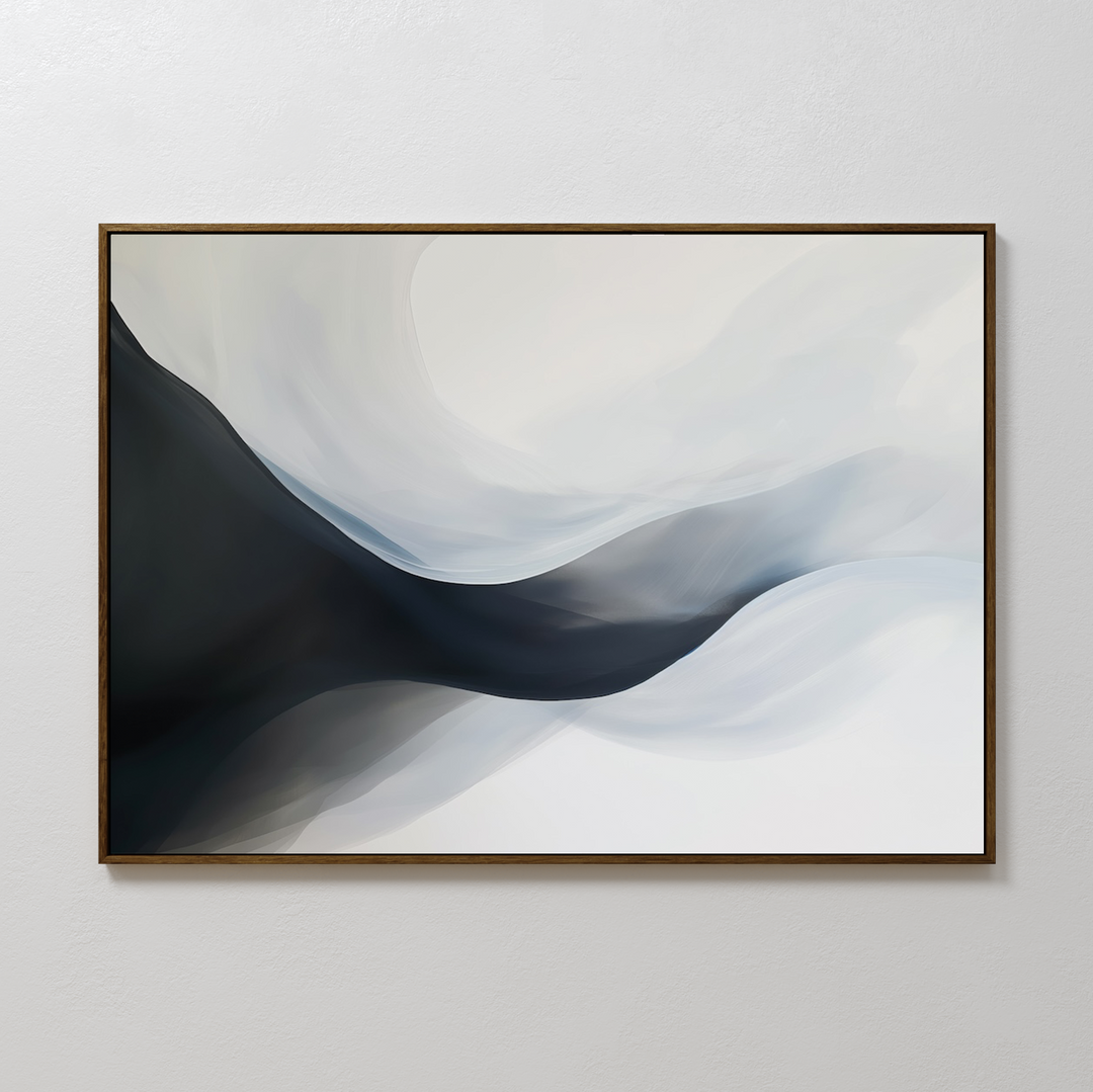 Rippling Vista Abstract Canvas Art