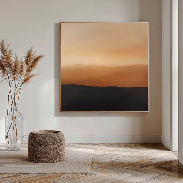 Tranquil Vista Abstract Canvas Art