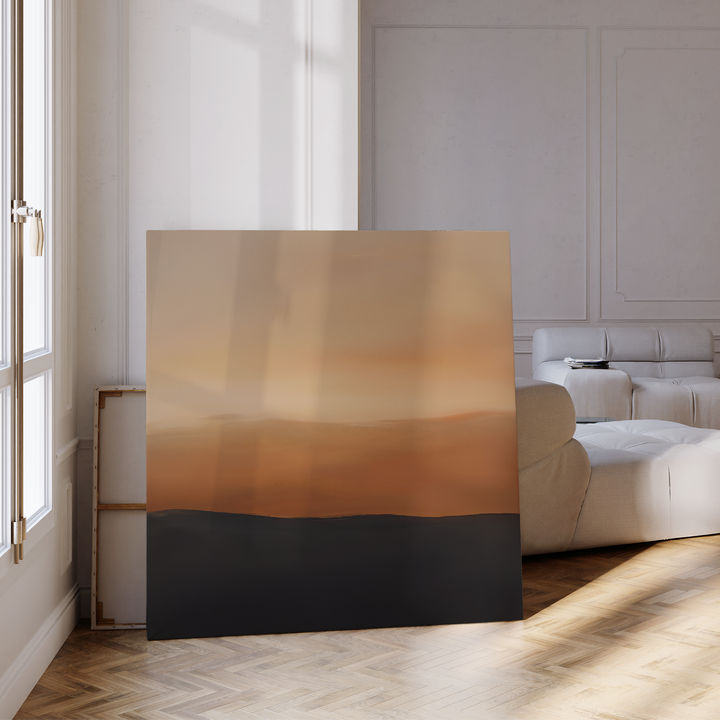 Tranquil Vista Abstract Canvas Art