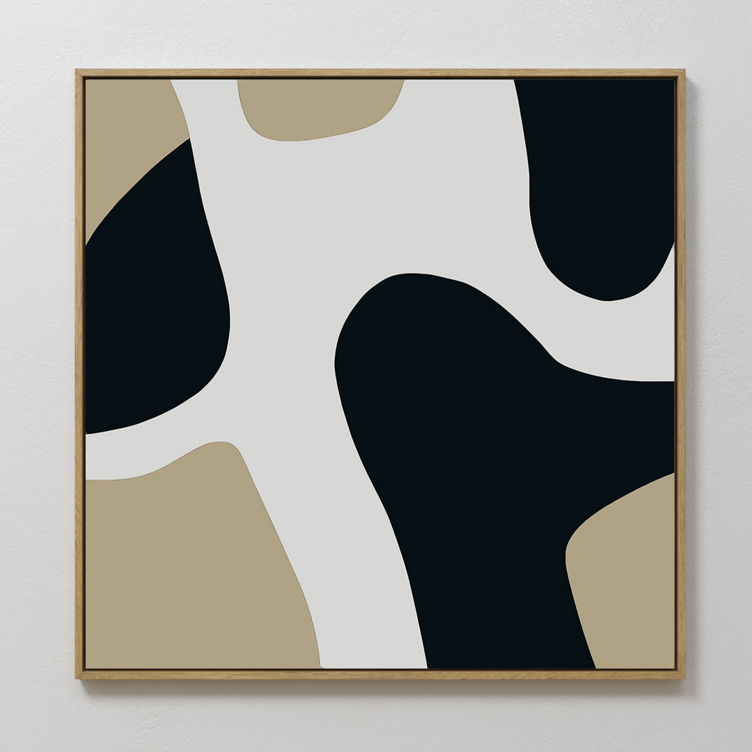 Shadow Play Abstract Canvas Art