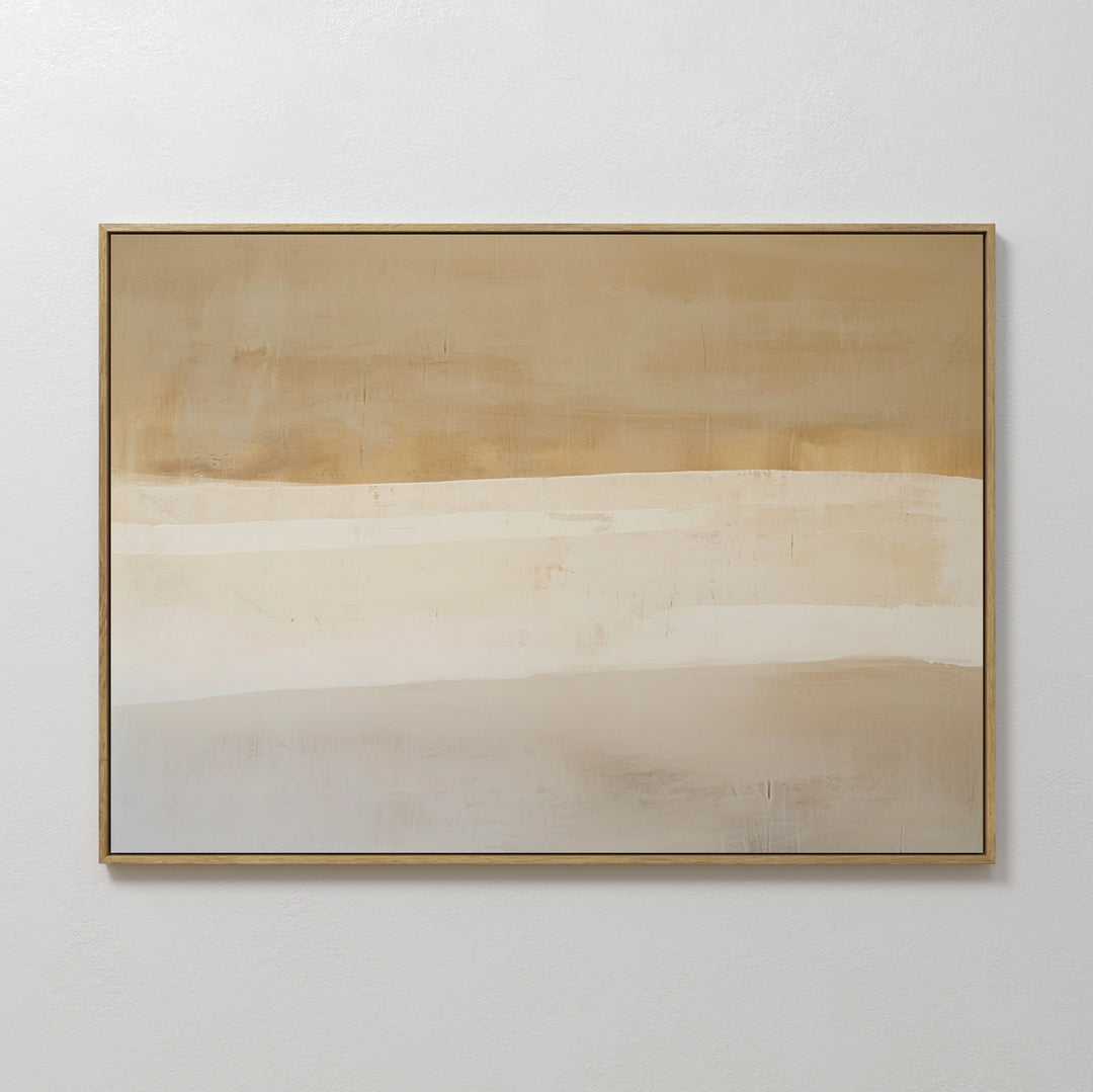 Saharan Lines Abstract Canvas Art