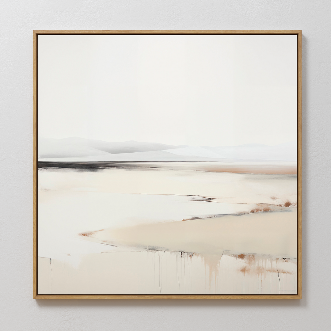 Quiet Valley Abstract Canvas Art