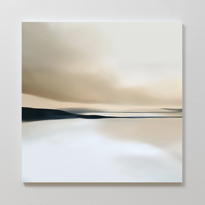 Desert Quietude Abstract Canvas Art