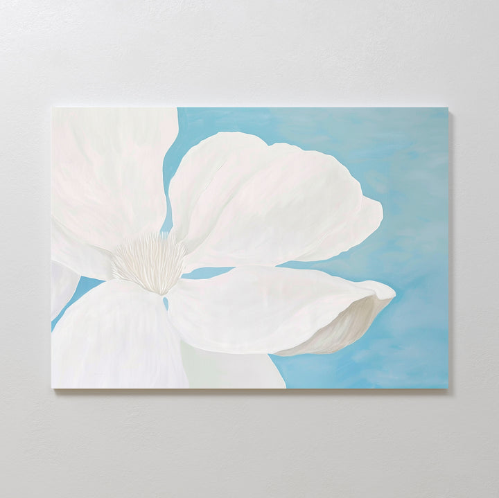 Heavenly Hibiscus Abstract Canvas Art