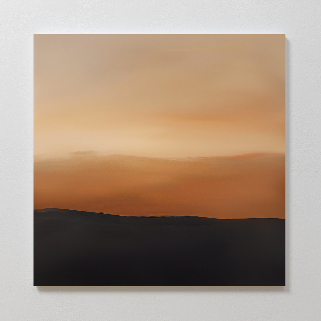 Tranquil Vista Abstract Canvas Art