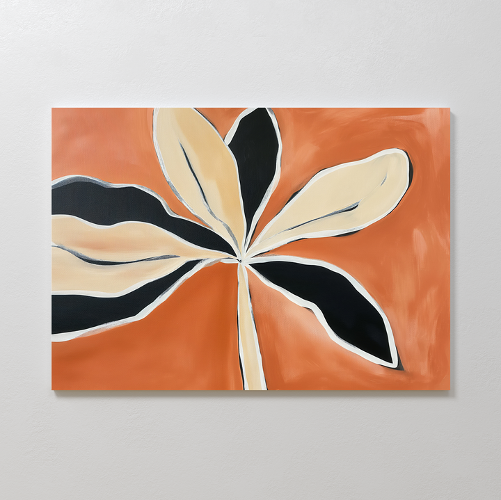 Terra Bloom Abstract Canvas Art