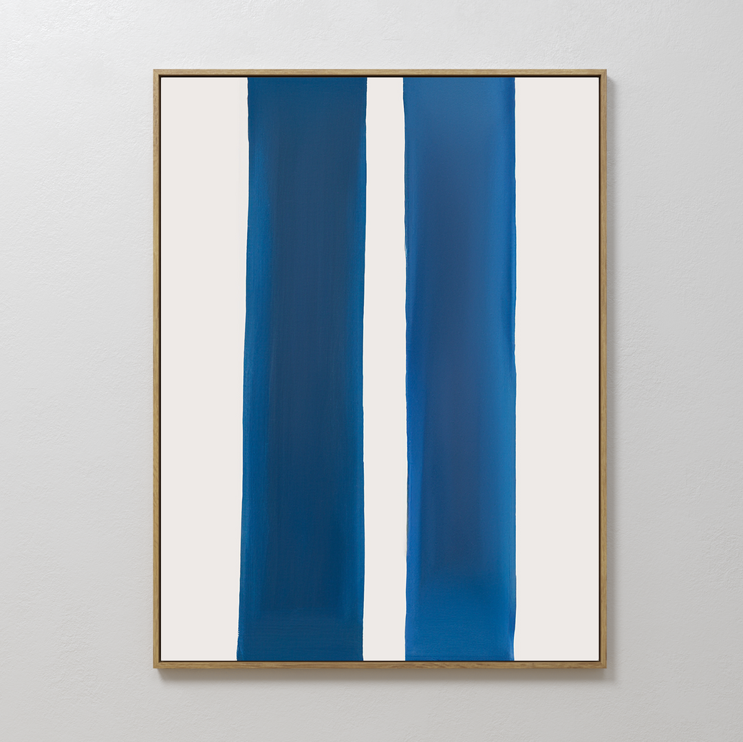 Bold Lines Abstract Canvas Art