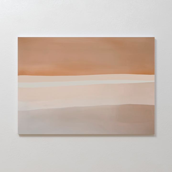 Saharan Lines Abstract Canvas Art