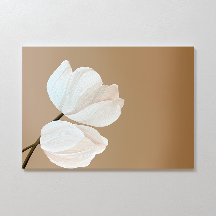 Tulips Abstract Canvas Art