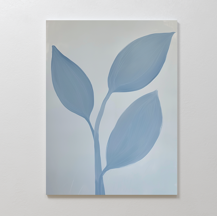 Serenity Sprouts Abstract Canvas Art