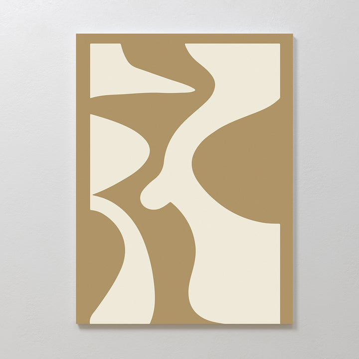 Arctic Lines Abstract Canvas Art