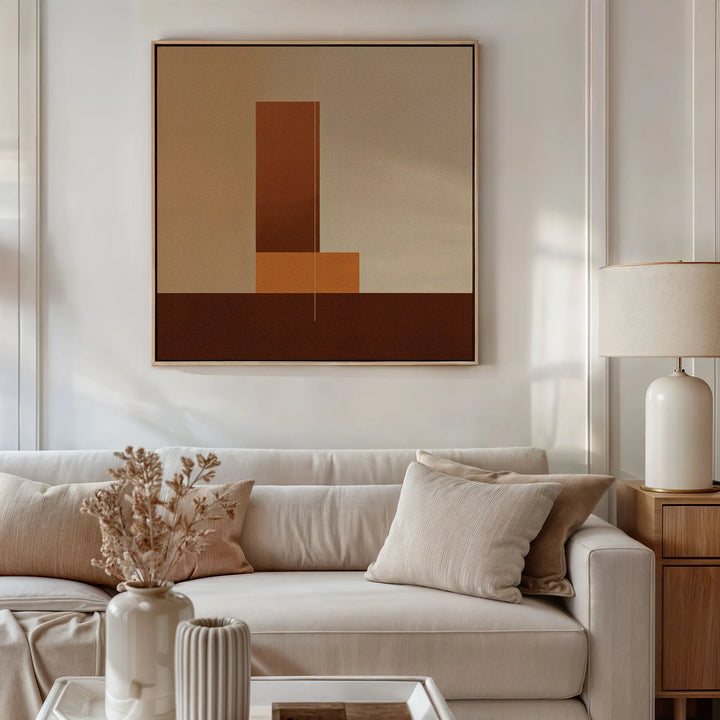 Rustic Pillar Canvas Art