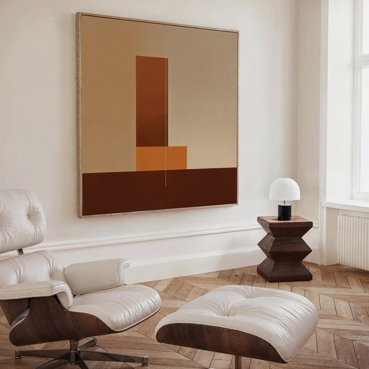 Rustic Pillar Canvas Art