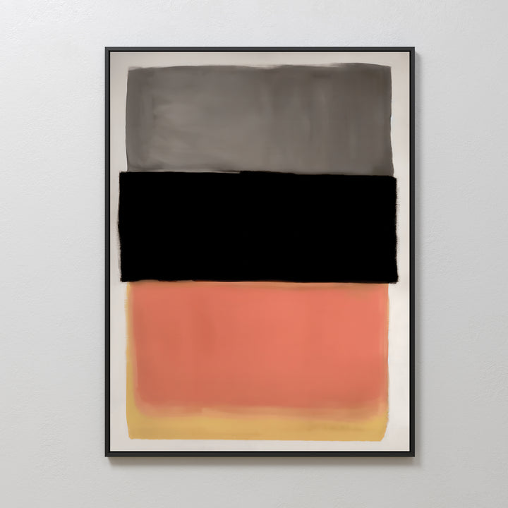 Sable Sunset Abstract Canvas Art