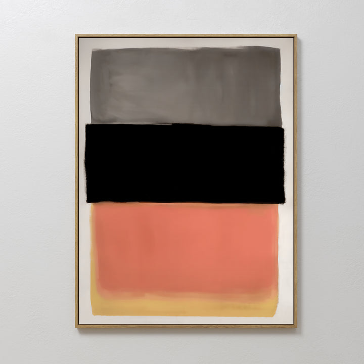 Sable Sunset Abstract Canvas Art