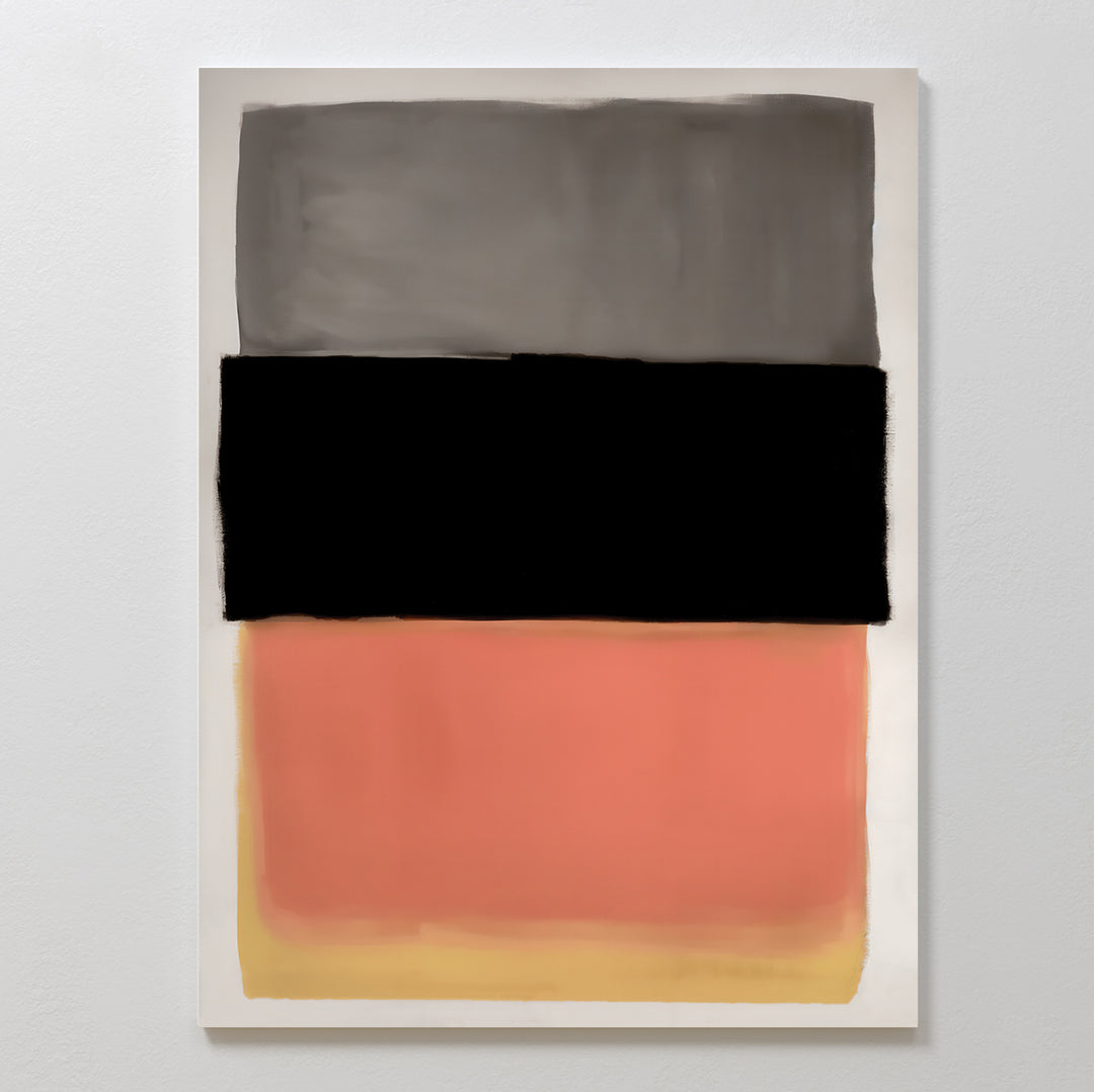 Sable Sunset Abstract Canvas Art