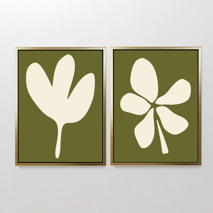 Sage Petal Set of 2